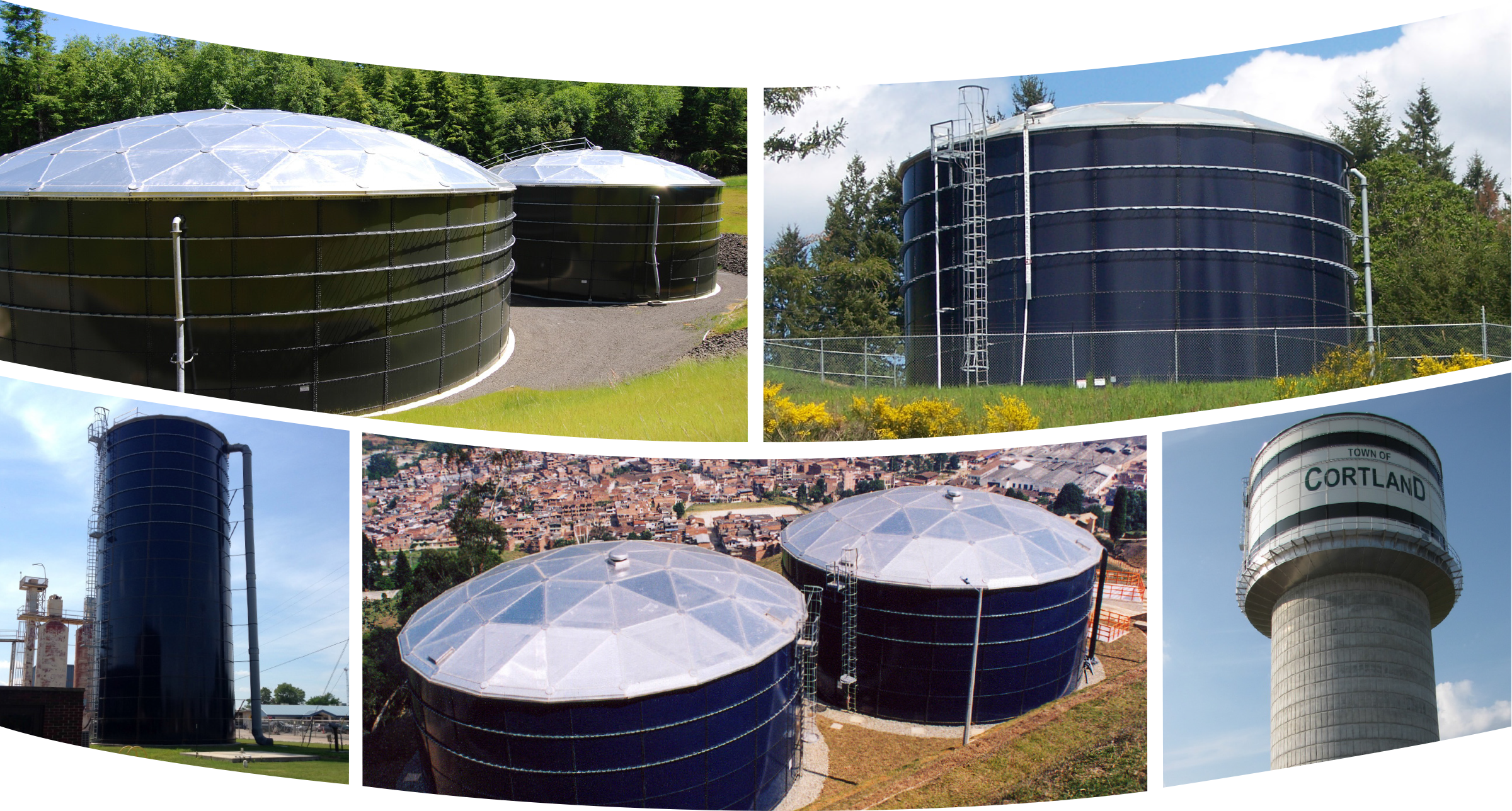 Glass-Fused-To-Steel Bolted Storage Tank...