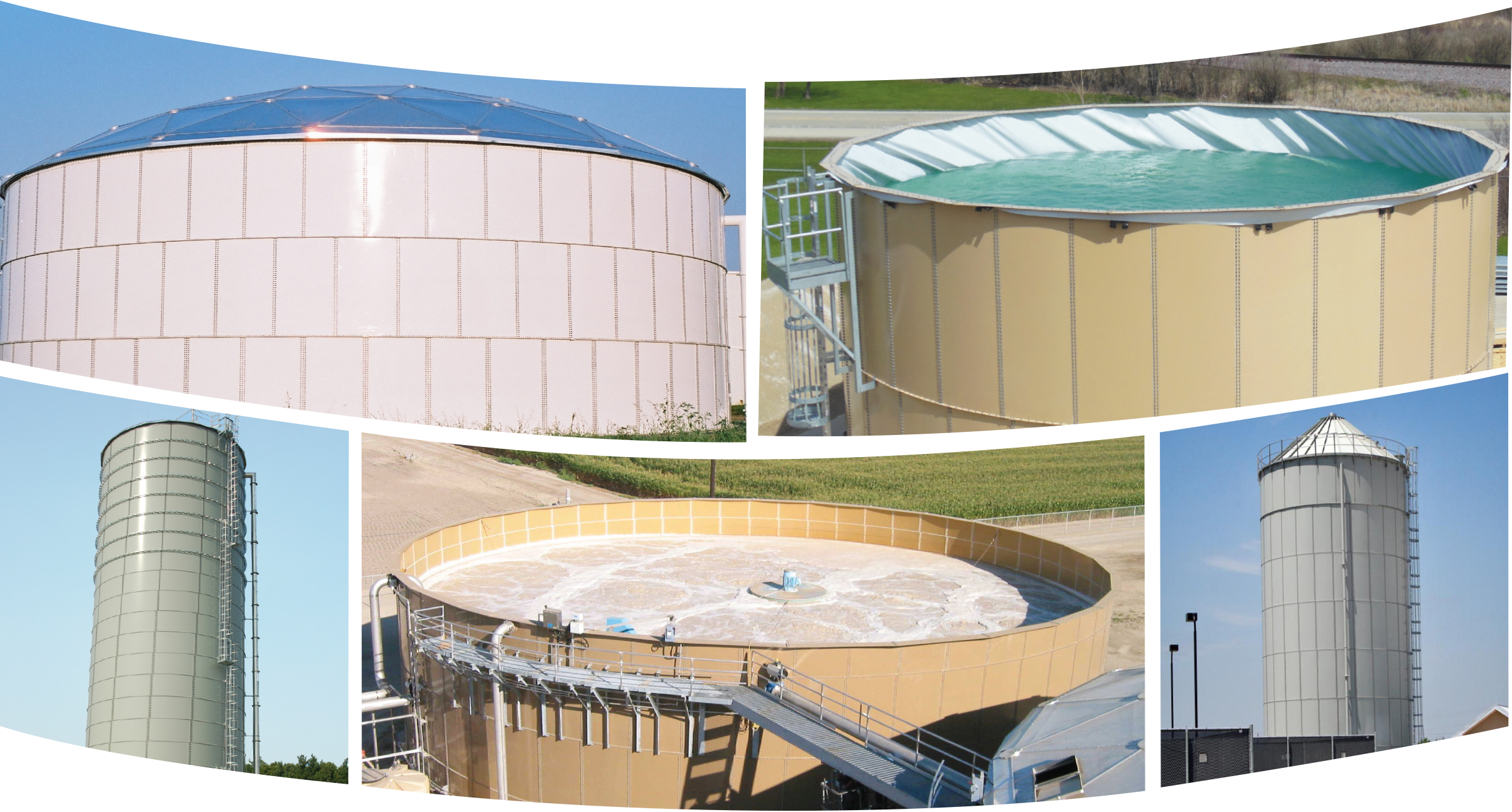 Epoxy Coated Bolted Steel Storage Tanks