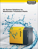 Kaeser Compressors Air System Solutions for Wastewater Treatment Plants Brochure